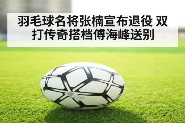 羽毛球名将张楠宣布退役 双打传奇搭档傅海峰送别